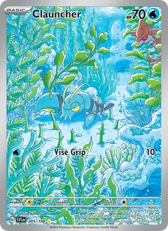 Clauncher, card 205 from Scarlet & Violet
