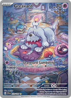 Greavard, card 214 from Scarlet & Violet