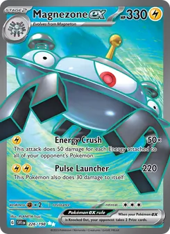 Magnezone ex, card 226 from Scarlet & Violet