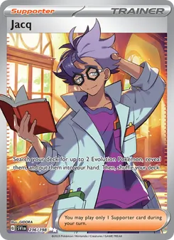 Jacq, card 236 from Scarlet & Violet