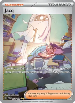 Jacq, card 250 from Scarlet & Violet