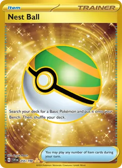 Nest Ball, card 255 from Scarlet & Violet