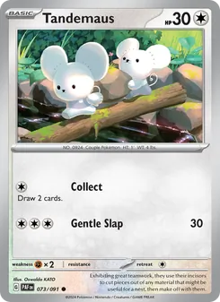 Tandemaus, card 073 from Paldean Fates