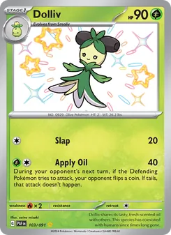 Dolliv, card 103 from Paldean Fates
