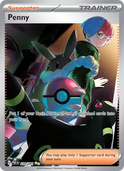 Penny, card 239 from Paldean Fates