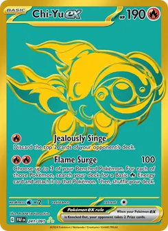 Chi-Yu ex, card 241 from Paldean Fates