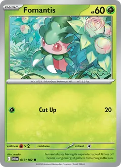 Fomantis, card 013 from Destined Rivals