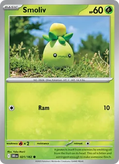 Smoliv, card 021 from Destined Rivals