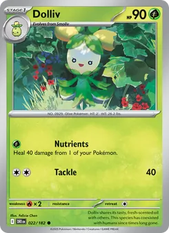 Dolliv, card 022 from Destined Rivals