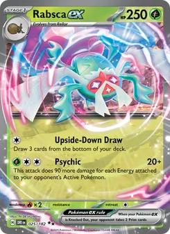 Rabsca ex, card 025 from Destined Rivals