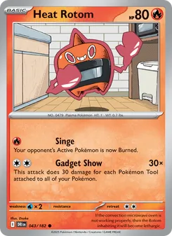 Heat Rotom, card 043 from Destined Rivals
