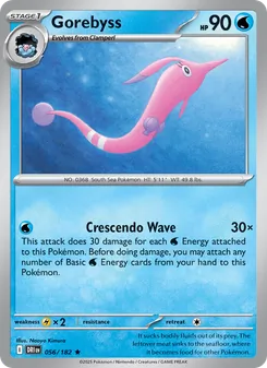 Gorebyss, card 056 from Destined Rivals
