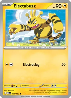 Electabuzz, card 068 from Destined Rivals