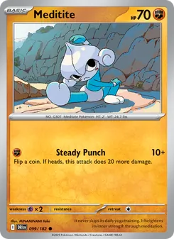 Meditite, card 099 from Destined Rivals