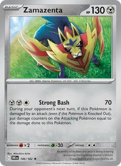 Zamazenta, card 146 from Destined Rivals
