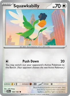 Squawkabilly, card 160 from Destined Rivals