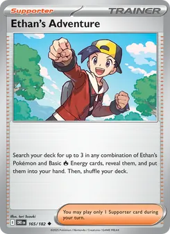 Ethan's Adventure, card 165 from Destined Rivals