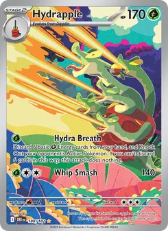 Hydrapple, card 188 from Destined Rivals