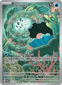 Clamperl, card 195 from Destined Rivals