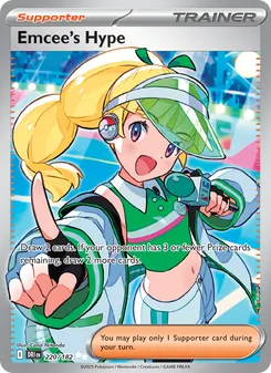 Emcee's Hype, card 220 from Destined Rivals