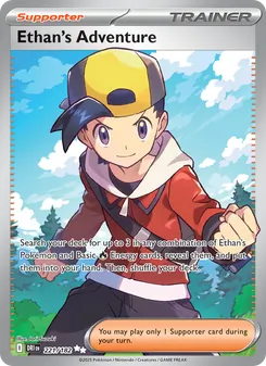 Ethan's Adventure, card 221 from Destined Rivals