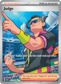 Judge, card 222 from Destined Rivals