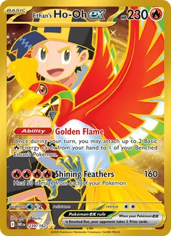 Ethan's Ho-Oh ex, card 239 from Destined Rivals