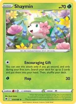 Shaymin, card 014 from Astral Radiance