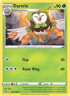 Dartrix, card 020 from Astral Radiance