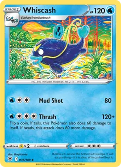 Whiscash, card 036 from Astral Radiance
