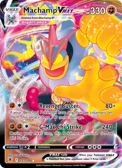 Machamp VMAX, card 073 from Astral Radiance