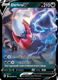 Darkrai V, card 098 from Astral Radiance