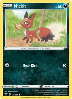 Nickit, card 103 from Astral Radiance