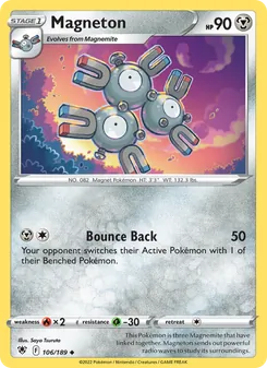 Magneton, card 106 from Astral Radiance