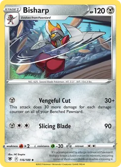 Bisharp, card 116 from Astral Radiance