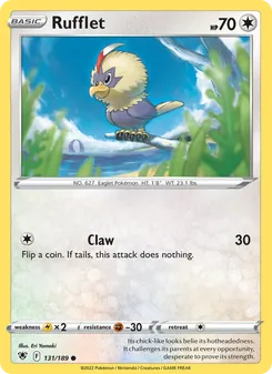 Rufflet, card 131 from Astral Radiance