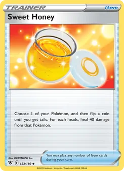 Sweet Honey, card 153 from Astral Radiance