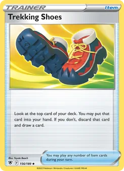 Trekking Shoes, card 156 from Astral Radiance