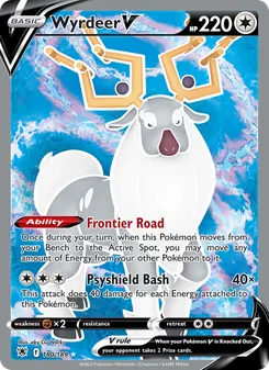 Wyrdeer V, card 180 from Astral Radiance