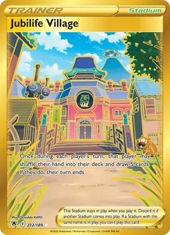 Jubilife Village, card 212 from Astral Radiance