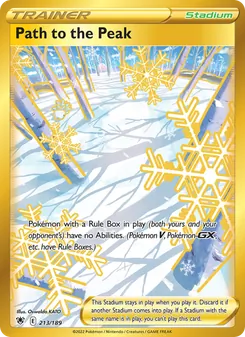 Path to the Peak, card 213 from Astral Radiance