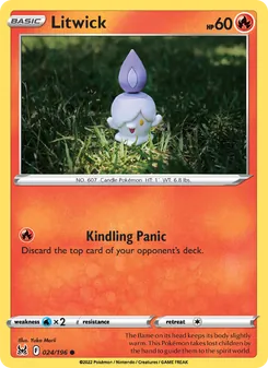 Litwick, card 024 from Lost Origin