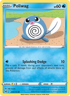 Poliwag, card 030 from Lost Origin