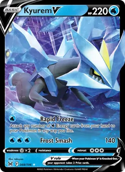 Kyurem V, card 048 from Lost Origin