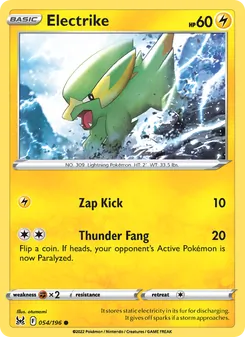 Electrike, card 054 from Lost Origin