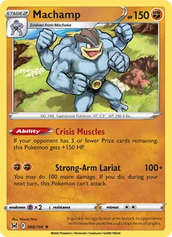Machamp, card 088 from Lost Origin