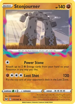 Stonjourner, card 111 from Lost Origin