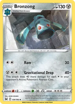 Bronzong, card 126 from Lost Origin