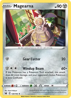 Magearna, card 128 from Lost Origin
