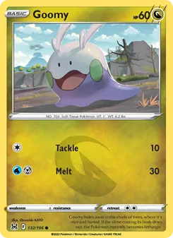 Goomy, card 132 from Lost Origin